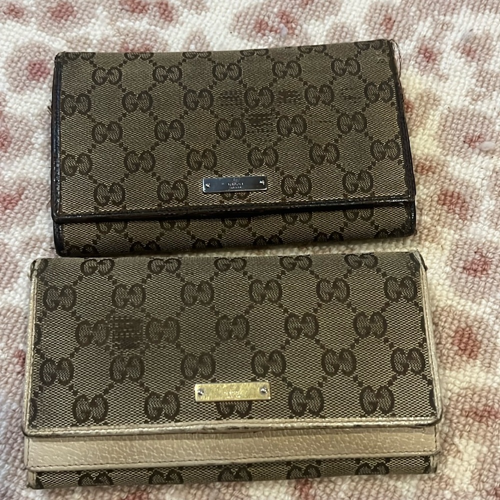 Authentic Gucci wallets